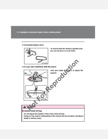 toyota fj cruiser 2011-2012 owners manual